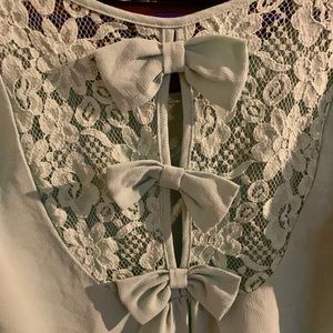 Blu Pepper Mint Dress Top